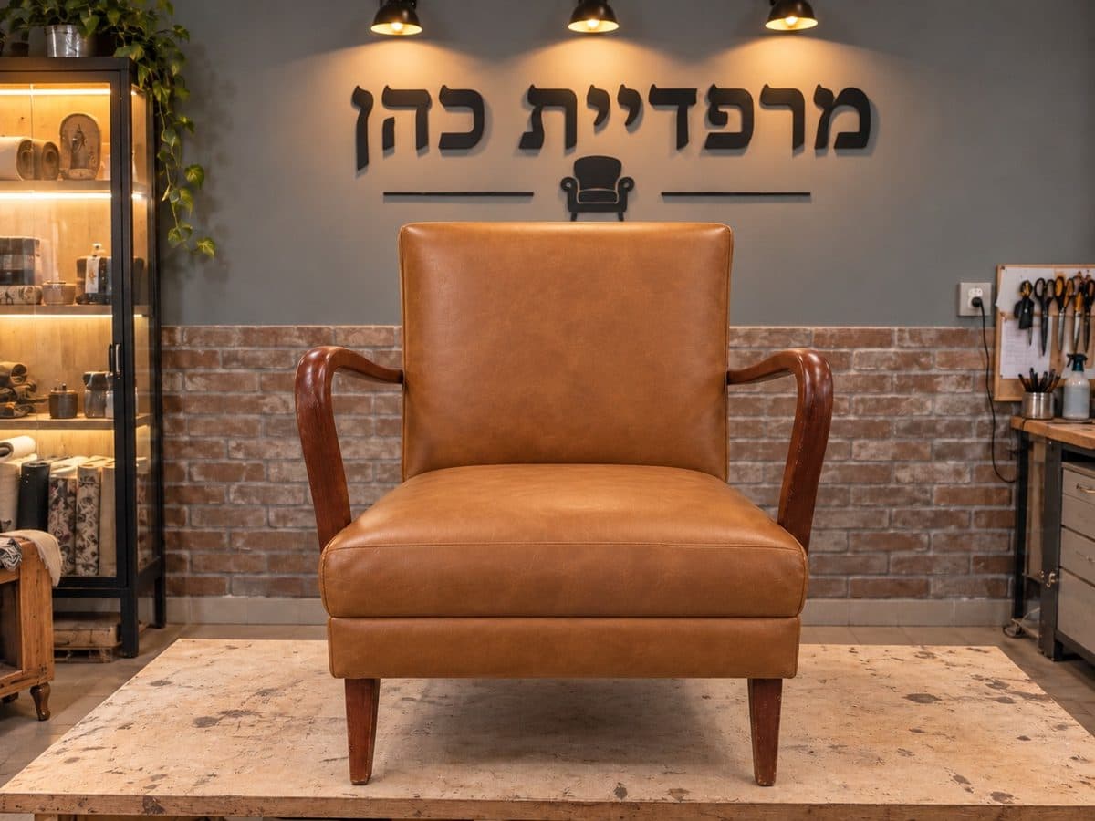 כורסה בסגנון עתיק — אחרי