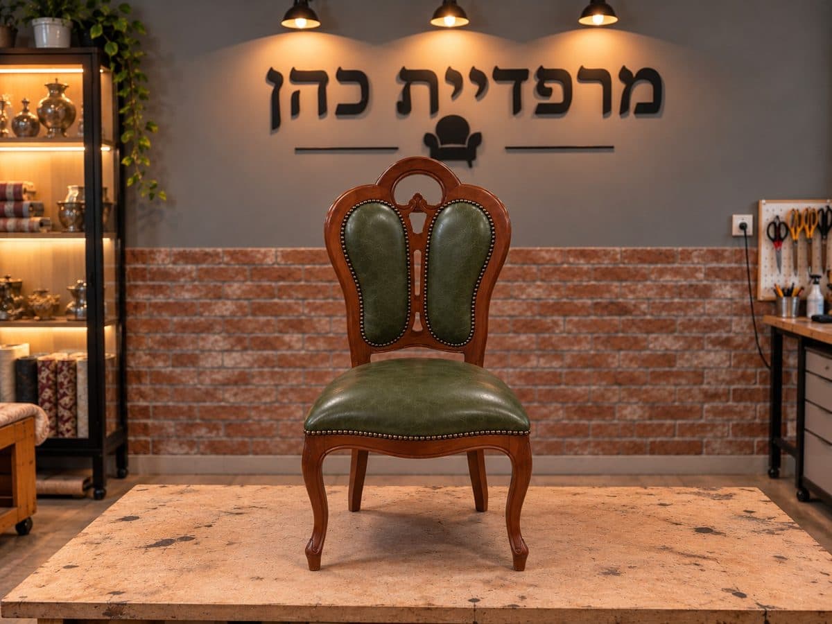 כיסא בסגנון עתיק — אחרי