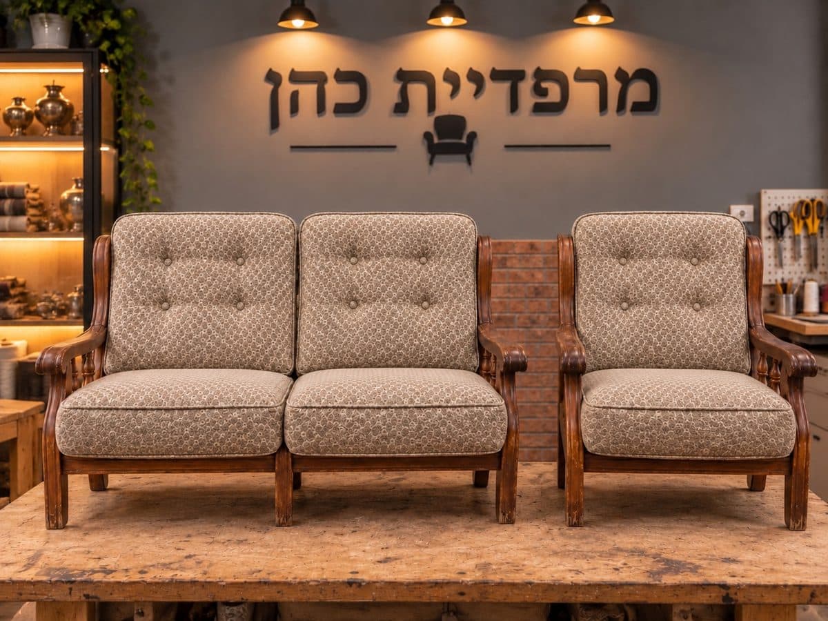 מערכת ישיבה בסגנון עתיק — אחרי